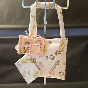 Pink Disney Princess Tote Bag Set